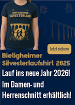offizielles Silvesterlauf-Shirt 2025 mit Code